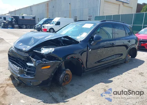 2017 Porsche Cayenne Platinum Edition из США, поврежденный, VIN WP1AA2A29HKA89014